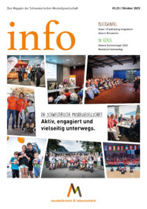 info - Magazin der Schweizerischen Muskelgesellschaft